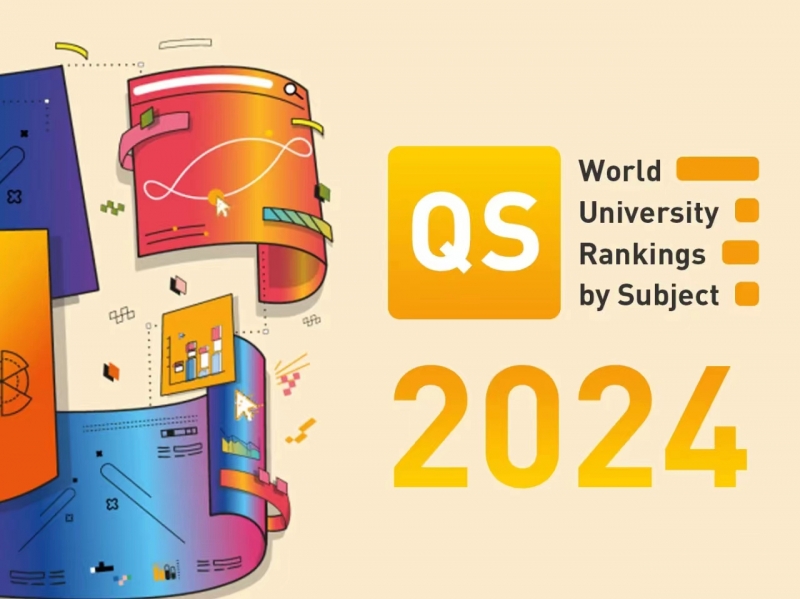 【自然科学】学科2024QS世界大学学科排名TOp100！