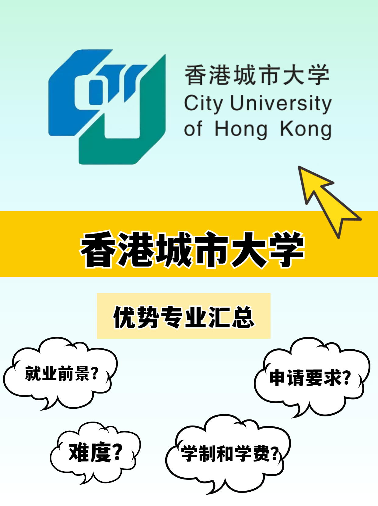 香港城市大学的优势专业有哪些？